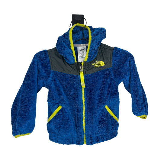North Face Fleece Hooded Zip Up 6-12 mo
