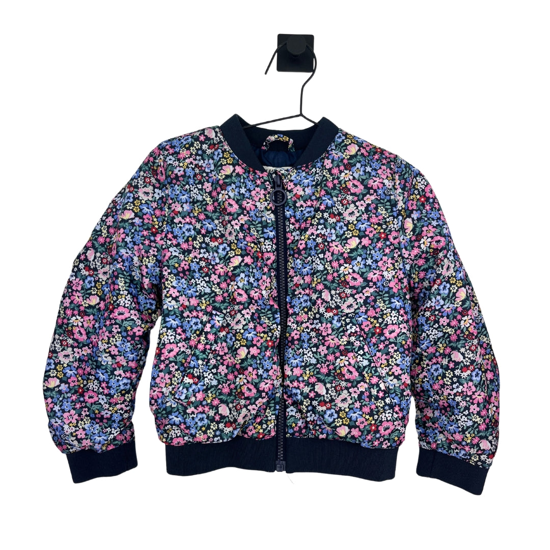 H&M Floral Bomber Jacket 4-5Y