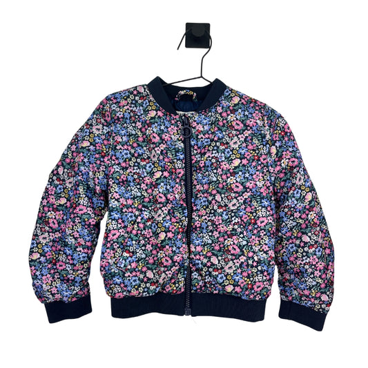 H&M Floral Bomber Jacket 4-5Y